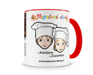 hrníček s Matějem a Zuzankou