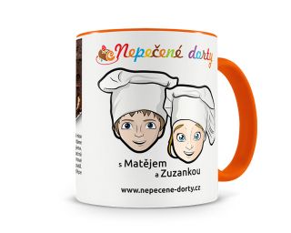hrníček s Matějem a Zuzankou